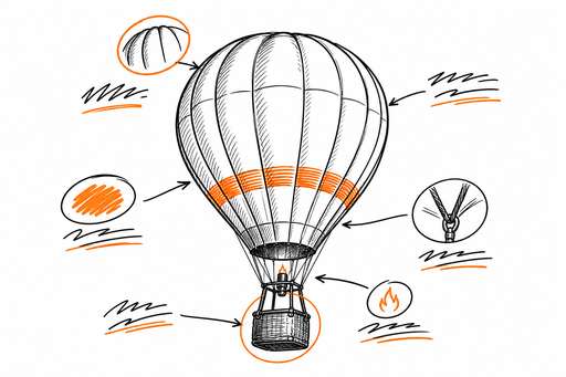 Example of an infographic generated from a chat conversation — Sketch